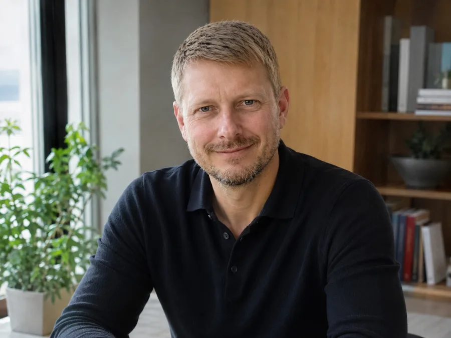Christian von Hofe im Coaching-Gespräch